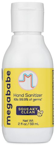 Megababe SQUEAKY CLEAN HAND SANITIZER