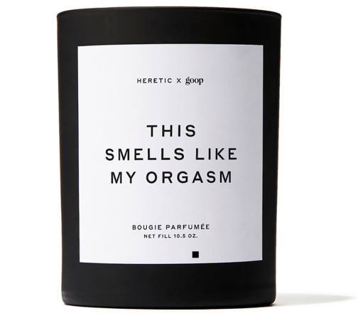 Heretic x goop HThis Smells Like My Orgasm Candle