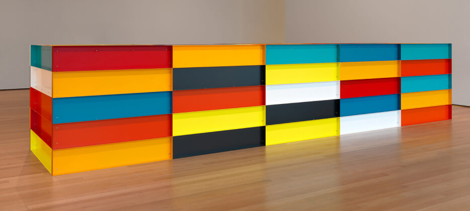 DONALD JUDD AT MOMA