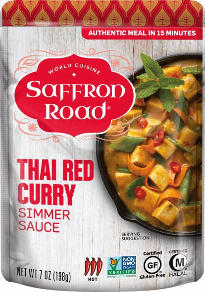 Saffron Road Thai Red Curry Simmer Sauce