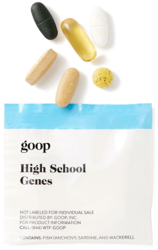 goop Wellness HIGH SCHOOL GENES