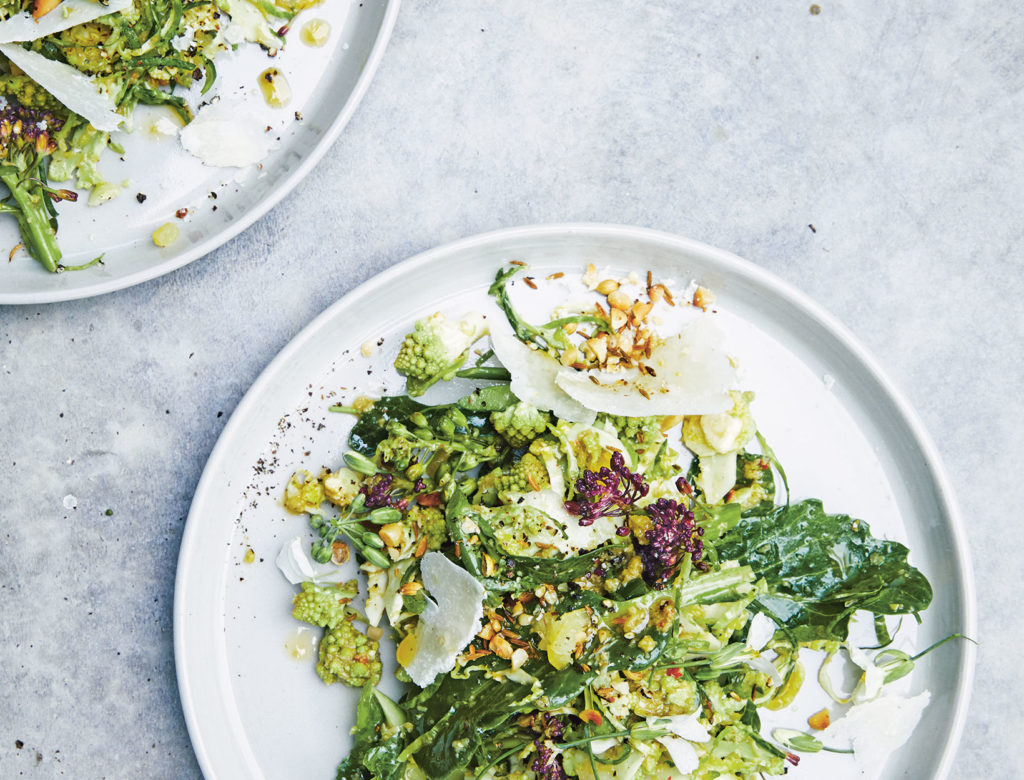 Shaved Brassica Salad
