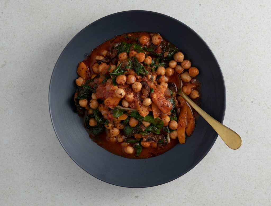 Chickpeas Cacciatore