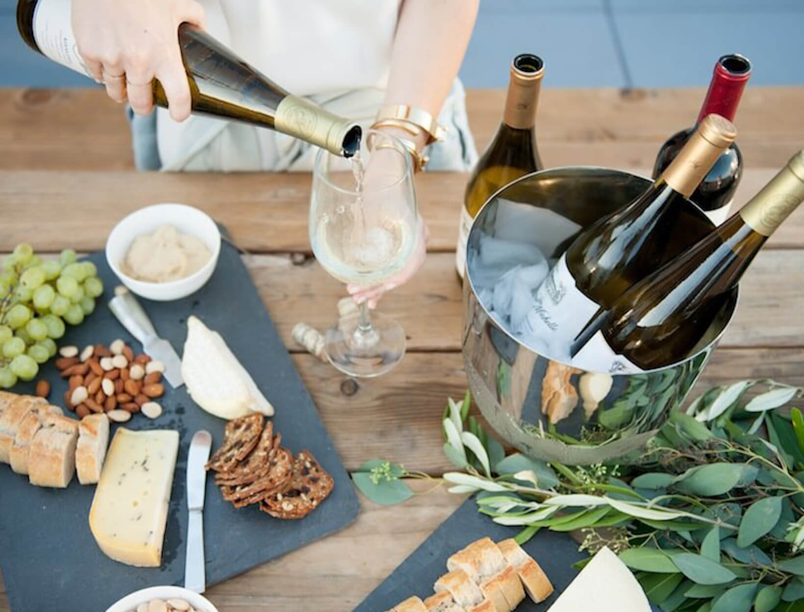 It S All In The Details Everything You Need For A Backyard Wine Tasting Goop
