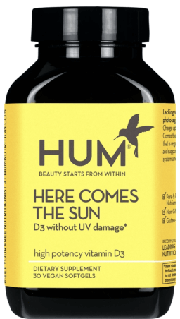 Hum Nutrition Here Comes The Sun High-Potency Vitamin D3 