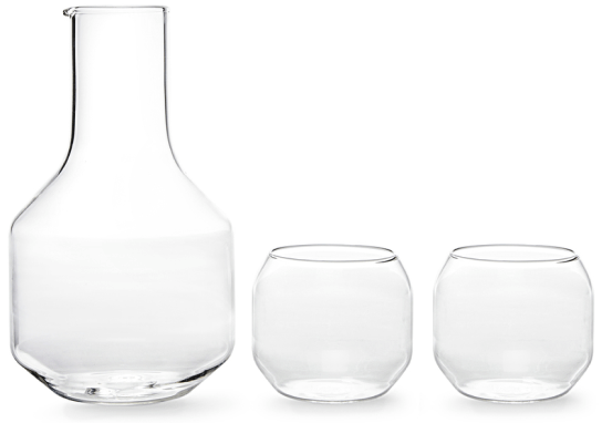 R+D Design Lab Velasca Carafe and Glasses Set