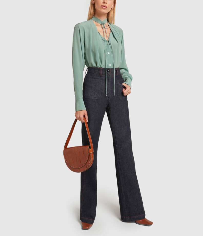 VICTORIA BECKHAM SHIRT and JEANS
