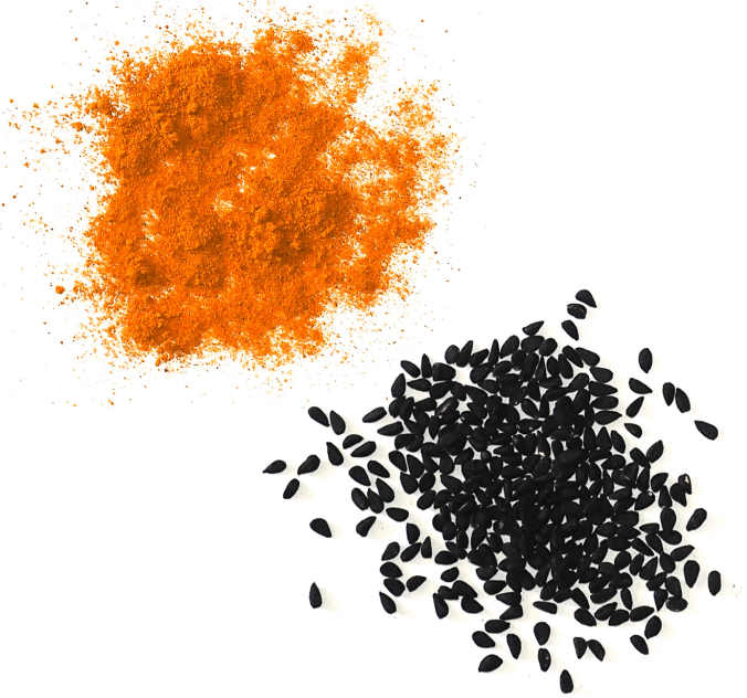 Turmeric and black seed