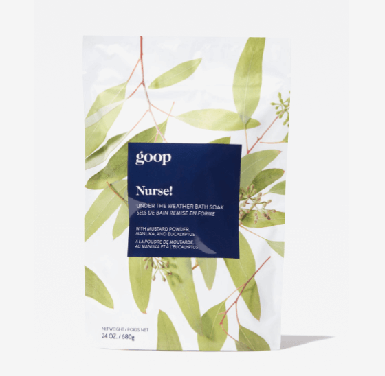 goop Beauty NURSE! UNDER THE WEATHER BATH SOAK