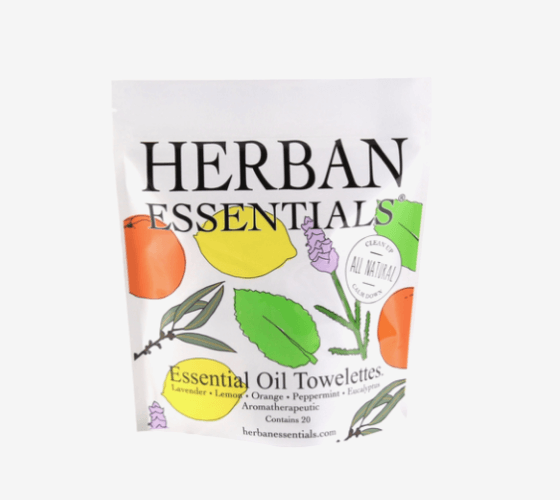 herban essentials ESSENTIAL OIL TOWELETTES
