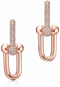 Tiffany & Co. link earrings
