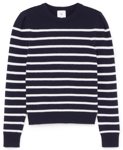 G. Label Antoniadis Puff- Sleeve Mariner Sweater
