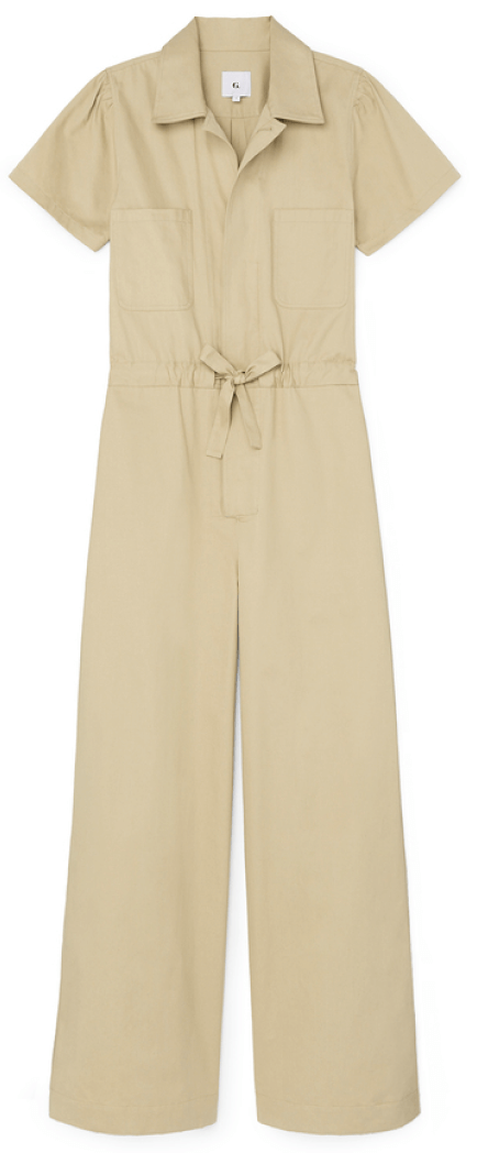 G.Label Christina Wide-LEg Shirt Jumpsuit