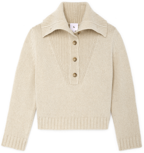 G. Label Corie button-collar sweater