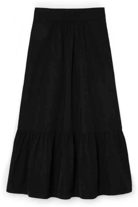 G. Label Jess Tiered Midlength Skirt