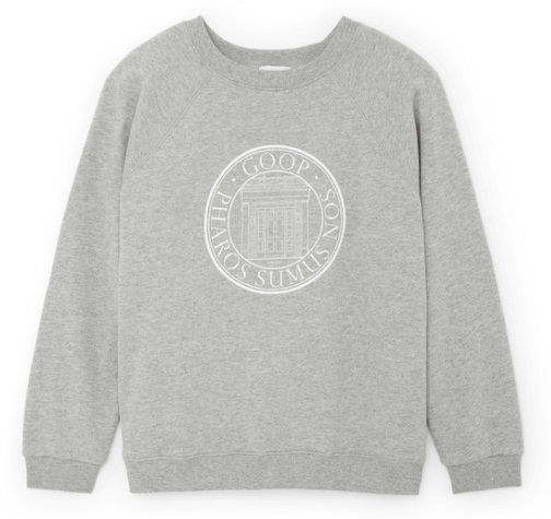 G. Label goop University Sweatshirt