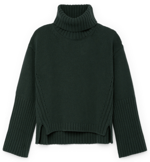 G. Label Yang High-Cuff 
            Turtleneck Sweater