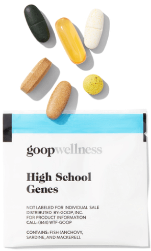 goop Wellness high school genes