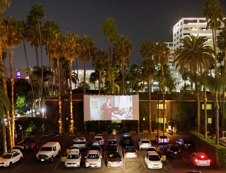 Hollywood Roosevelt DriveIn Theater Goop
