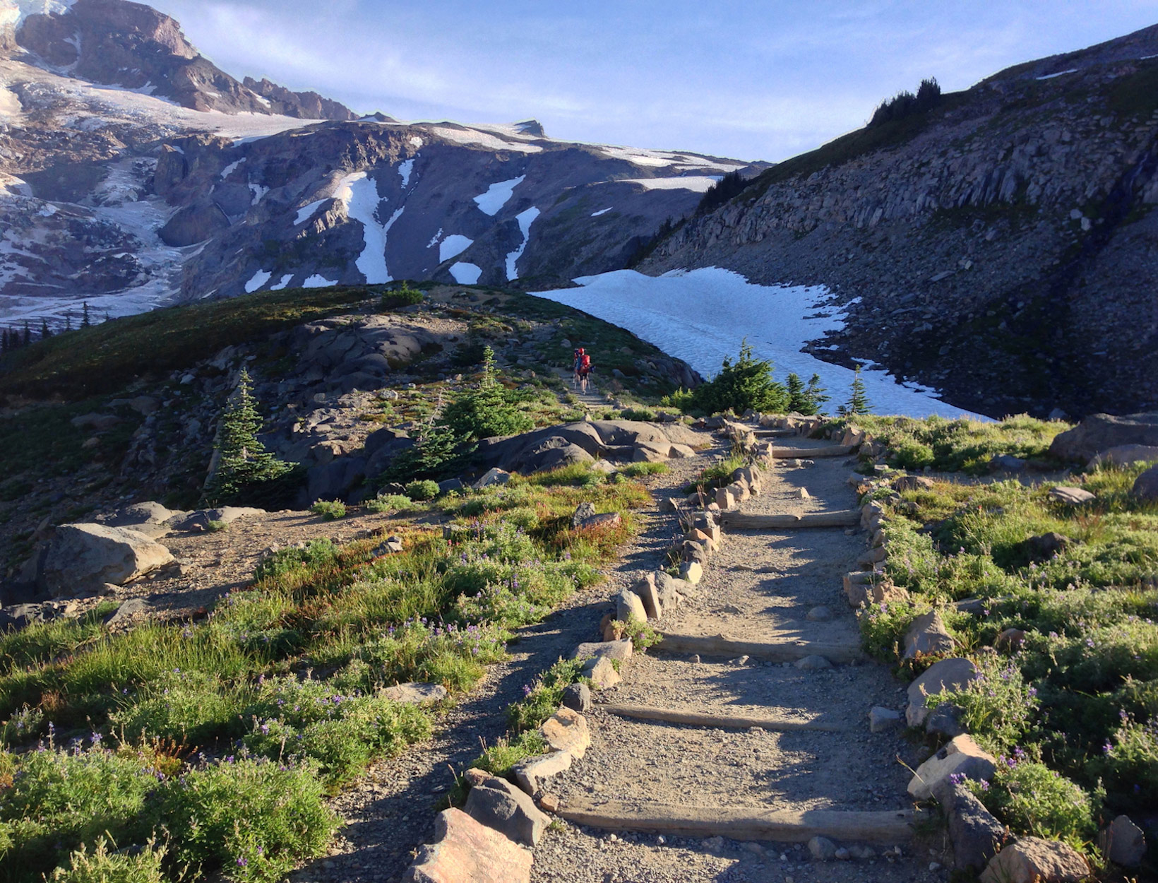 mountain hiking trail