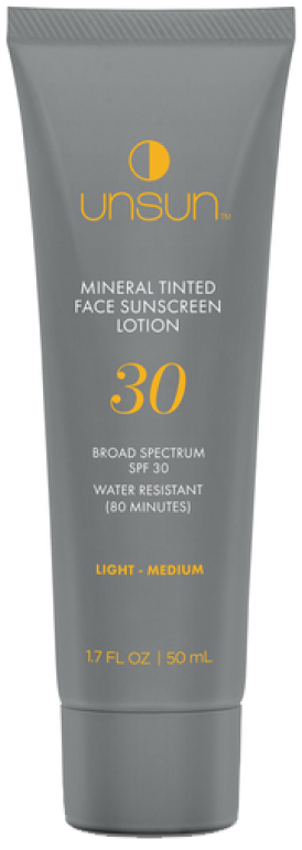 Unsun Mineral Tinted Face Sunscreen