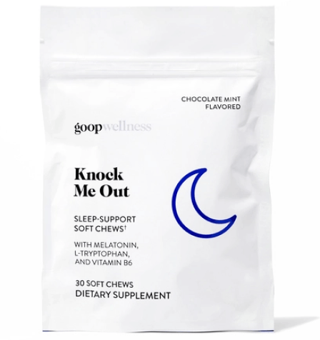 goop Wellness KNOCK ME OUT goop, $ 30 for 30 chews / $ 55 for 60 chews