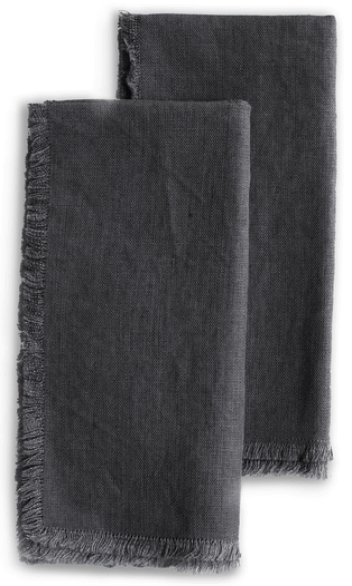 Roman and Williams Guild Flax Linen Napkin, Set of 2