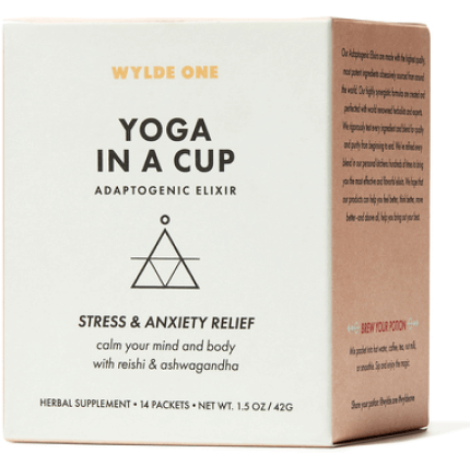 Wylde One Yoga in a mug