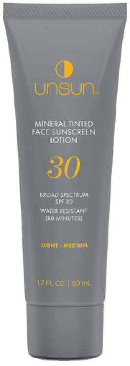 Unsun Mineral Tinted Face sun protection