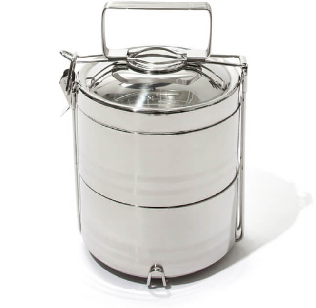 Onyx Two-Layer Tiffin Food Storage Container