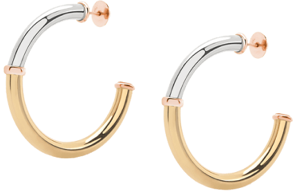 Brassi Fine Jewelry Hoops