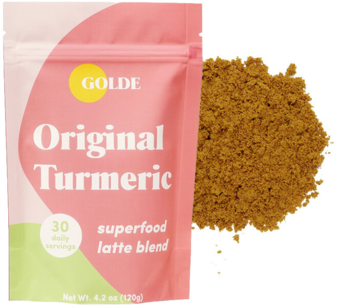 Gold's original turmeric latte blend