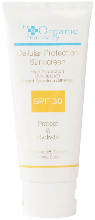 Sunscreen at Cellular Organic Pharmacy SPF 30, goop, $ 69