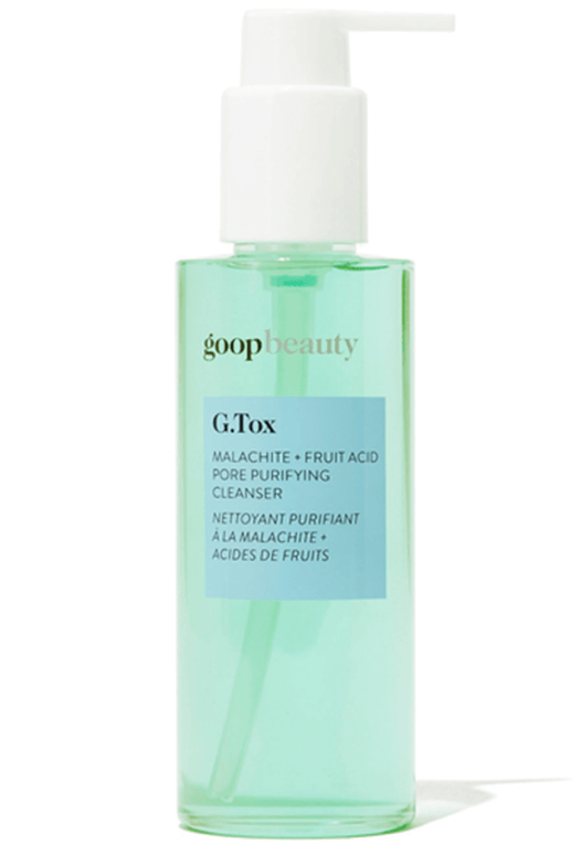 goop Beauty G.Tox Malachite + Fruit Acid Pore Purifying cleanser