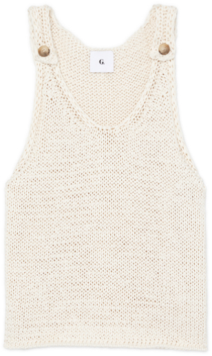 G. Label Carrie Chunky-Knit Top