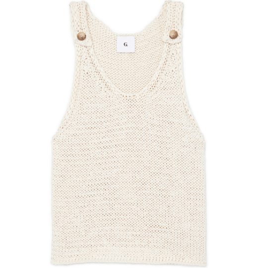 G. Label Carrie Chunky-Knit Top