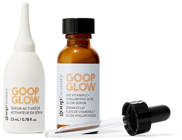 goop Beauty GOOPGLOW 20% Vitamin C + Hyaluronic Acid Glow Serum, goop, $125/$112 with subscription