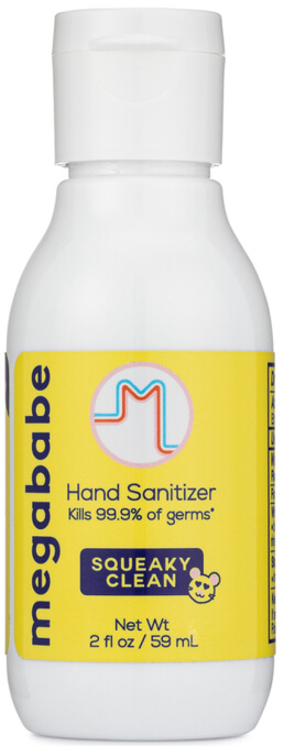 Megababe squeaky hand cleanser