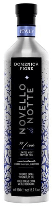Domenica Fiore Novello by Night extra virgin organic olive oil