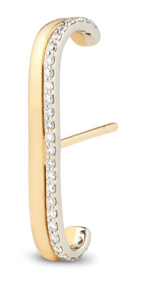Fiene Yellow Gold and Pavé Ear Cuff G. Label, $650
