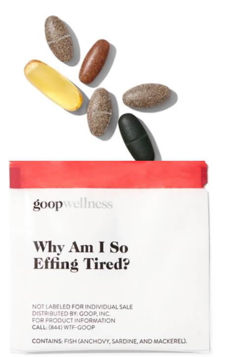 goop Wellness WHY AM I SO EFFING TIRED? goop, $90/$75 with subscription