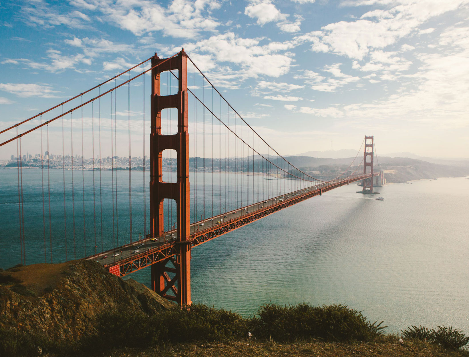 San Francisco's ambitious new Golden Gate Bridge, San Francisco