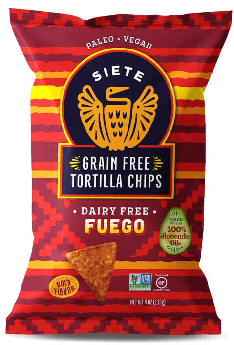 Siete Fuego cereals without grains