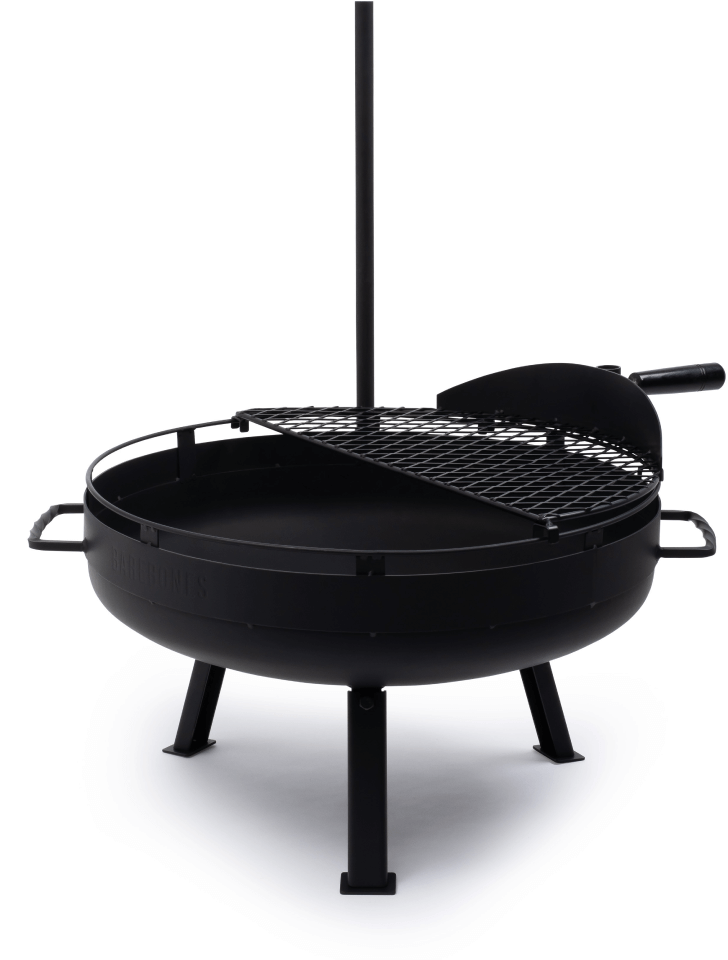 Abstract Living Cowboy Fire Pit Barbecue