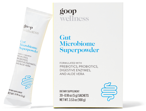 goop Wellness ، Gut Microbiome Superpowder ، goop ، 55 دلار/50 دلار با اشتراک