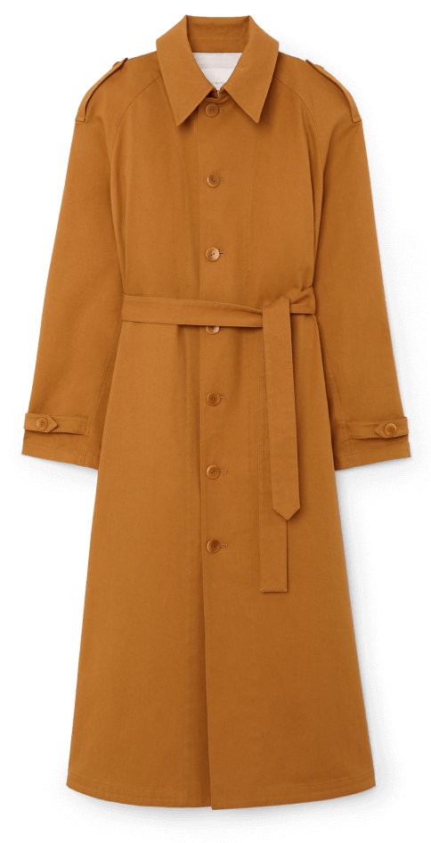 MARIA MCMANUS TRENCH COAT, goop, $850