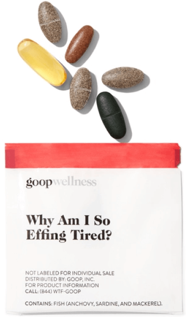 goop Wellness چرا من اینقدر خسته هستم؟  goop ، 90 دلار/75 دلار با اشتراک