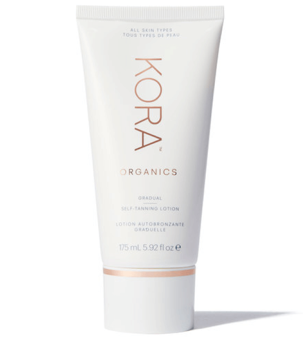 KORA Organics gradual self-tanning lotion