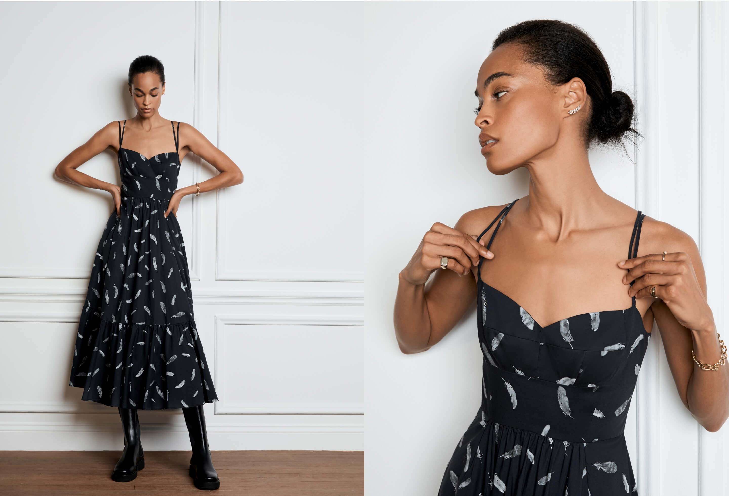 Bailey Midlength Bustier Dress