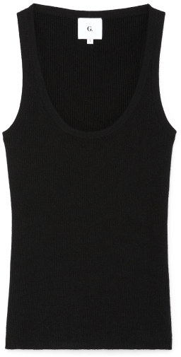 G. Label Ava Cashmere tank top, goop, $395